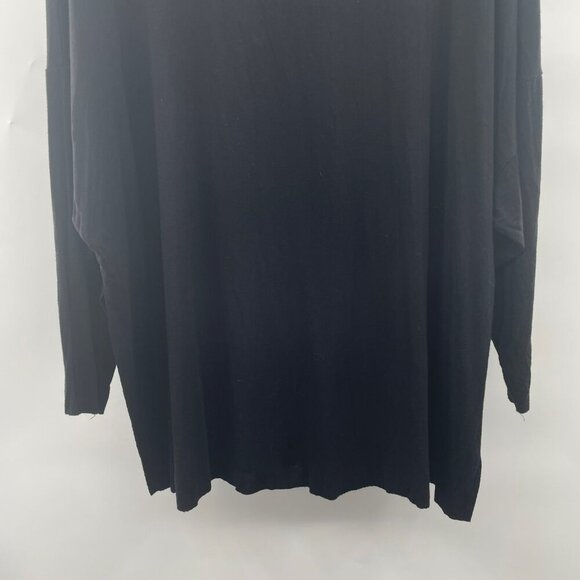 Mod Ref Women's Turtleneck Tunic Top Long Sleeve Black Size Medium - Picture 3 of 8